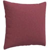 Sofa Pagalvės 2 vnt. audinys Vyno raudona 50 x 50 cm
