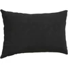 Sofa Pagalvės 2 vnt. Juoda 50 x 30 cm Kordūrinis audinys