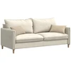 Sofa Pagalvės 2 vnt. audinys Kreminė 50 x 30 cm