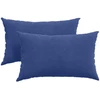 Sofa Pagalvės 2 vnt. Policijos mėlyna 50 x 30 cm