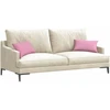 Sofa Pagalvės 2 vnt. audinys Rožinė 50 x 30 cm