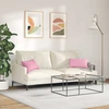 Sofa Pagalvės 2 vnt. audinys Rožinė 50 x 30 cm