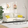Sofa Pagalvės 2 vnt. audinys Šviesi geltona 50 x 30 cm