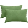 Sofa Pagalvės 2 vnt. Šviesiai žalia 50 x 30 cm