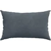 Sofa Pagalvės 2 pcs Tamsiai pilka 50 x 30 cm Kordūrinis audinys