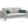 Sofa Pagalvės 2 vnt. audinys Tamsiai žalia 50 x 30 cm