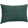 Sofa Pagalvės 2 pcs Tamsiai žalia 50 x 30 cm Kordūrinis audinys