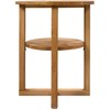 Šoninis staliukas, 40x50cm, ąžuolo medienos masyvas