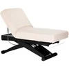Activeshop Kosmetologinis SPA gultas Sillon Siesta cream and juodas