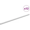 Spintos strypas 12 pcs Sidabro 964 x 15 x 29 mm