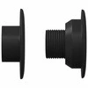 Stalo futbolo guoliai 10 vnt. Juodas 5 x 5 x 2,8 cm PP