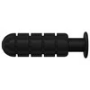 Stalo futbolo rankenos 10 vnt. Juodas 2,8 x 2,8 x 9,3 cm PP