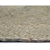 Stalo kilimėliai, 4 vnt., pilki, 38cm, džiutas, apvalūs