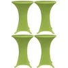 Staltiesės, 4vnt., žalios sp., 60cm, įtempiamos (2x131431)
