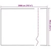 Elektrostatinė langų plėvelė Skaidrus 90 x 2000 cm PVC