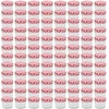 Stikl. stikl. uog. su balt. ir raud. sp. dangt., 96vnt., 110ml