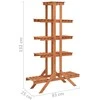 Stovas augalams, 83x25x132cm, eglės medienos masyvas