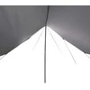 Stovyklavimo tentas, pilkas ir oranžinės, 460x305x210 cm