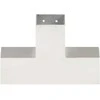 Stulpo sujungimas, 81x81mm, galvanizuotas metalas, X formos