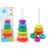 Dėlionė Lean Toys Sukamoji piramidės formos rūšiuoklė 36cm