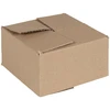 Sulankstoma dėžė 50 pcs Natūrali 15 x 15 x 8 cm Kartonas