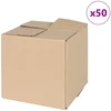 Sulankstoma dėžė 50 pcs Natūrali 20 x 20 x 20 cm Kartonas