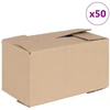 Sulankstoma dėžė 50 pcs Natūrali 24 x 13 x 13 cm Kartonas