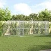 Šunų narvas 3 pcs Sidabro 6 x 2 x 2 m Galvanizuotas plienas