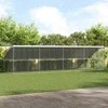 Šunų narvas 4 pcs Sidabro 8 x 2 x 2 m Galvanizuotas plienas