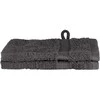 Svečių Rankšluostis SOLUND 2 pcs Antracitas 15 x 21 cm 550 gsm