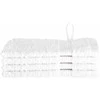 Svečių Rankšluostis SOLUND 4 pcs Balta 15 x 21 cm 550 gsm