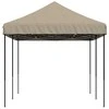 Šventės palapinė 292 x 580 x 315 cm Taupe Oksfordo audinys