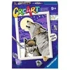 Dėlionė Ravensburger Tapybos rinkinys CreArt Mistiniai vilkai 23709