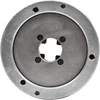 Tekinimo staklių griebtuvas, plienas, 125mm, 4 žiotys