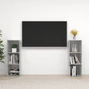 TV staliukas Televizoriaus spintelės, 2vnt., pilkos, 107x35x37cm, MDP