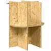 Terariumas Ruda 40 x 40 x 90 cm OSB