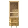 Terariumas Ruda 50 x 50 x 130 cm OSB