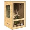 Terariumas Ruda 50 x 50 x 80 cm OSB