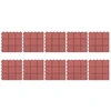 Terasinė Plytelė 10 pcs Raudona 305 x 305 x 22 cm