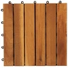 Terasinė Plytelė 10 pcs Ruda 30 x 30 cm Akacijos kietasis medis