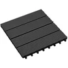 Terasinė Plytelė 11 pcs Juoda 30 x 30 cm MPK