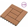 Terasinė Plytelė 11 pcs Ruda 30 x 30 cm MPK