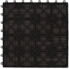 Terasinė Plytelė 11 pcs Tamsiai rudas 30 x 30 cm MPK