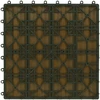 Terasinė Plytelė 3D dizainas 11 pcs Tikmedis 30 x 30 cm MPK
