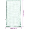 Tinklas priekabai su elastine virve, žalias, 2,7x1,5m, PP