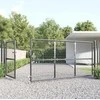 Tinkliniai sodo vartai, antracito spalvos, 350x175cm, plienas