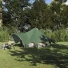Teepee palapinė 3 asmenims 3 asmeniui Žalia ir Pilka