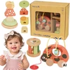 Tooky Toys TOOKY TOY 3in1 lavinamasis žaidimų rinkinys Boružėlė
