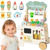 Tooky Toys TOOKY TOY Montessori medinis sodo vežimėlis 57 vnt.
