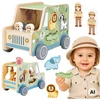 Tooky Toys TOOKY TOY Safari veiklos automobilis